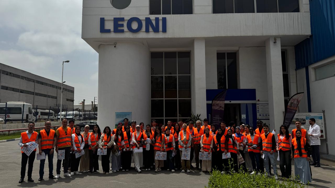 Visite industrielle des élèves ingénieurs du Génie Industriel à l’entreprise Leoni 